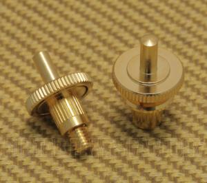 BP-0390-002 Gold Nashville Bridge Studs For USA Gibson Guitar 