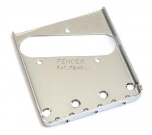 005-4162-049 Fender '52 Tele Telecaster 3-Saddle Guitar Bridge Plate Pat. Pend. 0054162049