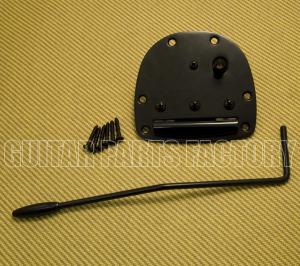 SB-0211-003 Jaguar Jazzmaster Black Tailpiece & Tremolo Arm