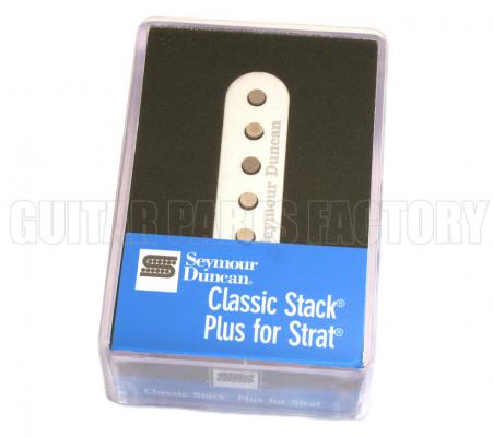 11203-10-W Seymour Duncan Classic Stack Plus White Strat Bridge Pickup STK-S4b