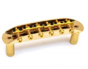 SB-0210-002 Retrofit Gold Bridge for Fender Jaguar/Jazzmaster® Guitar & Mustang