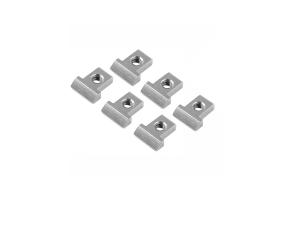 BP-0305-010 Allparts Pre-2001 Chrome Nashville Saddles for Gibson Nashville Bridge 