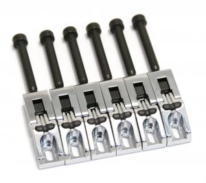PG-0080-C6 Graph Tech Chrome String Saver Saddles Original Floyd Rose Tremolo
