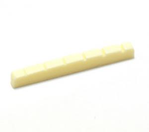 ECO-NUT-FC Slotted Cream Plastic Nut for Fender