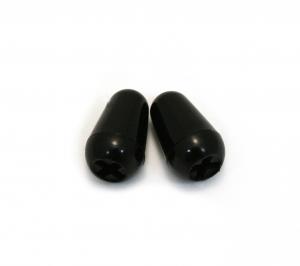 099-4939-000 (2) Genuine Fender Black Switch Tips for USA Stat 0994939000