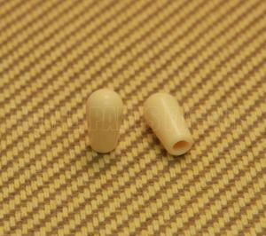 SK-0643-028 Cream Metric Toggle Switch Tips 3.5mm Guitar/Bass