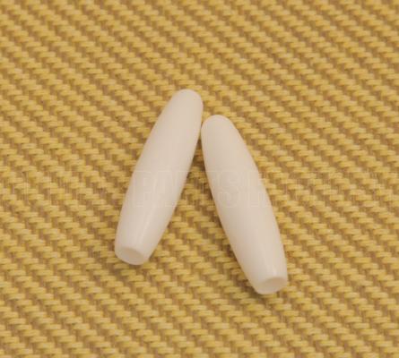 PK-0148-025 White Tremolo Tips Press Fit for USA Strat