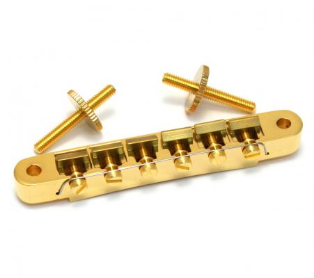 GB-0520-002 Gold Vintage ABR Style Tunematic Guitar Bridge