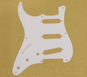 005-3813-000 Genuine Fender Lefty 1-Ply White Stratocaster Pickguard 0053813000