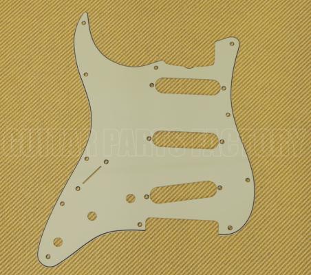 005-3817-000 Fender Lefty 3-Ply Mint '62 Strat Pickguard 0053817000