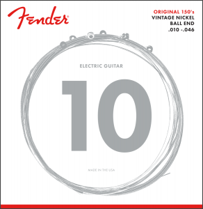073-0150-406 Fender .010-.046 Original 150 Guitar Pure Nickel Strings 0730150406