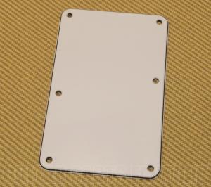 003-8948-000 Fender White Strat Guitar Backplate Back Plate No Hole Sambora/Dlx