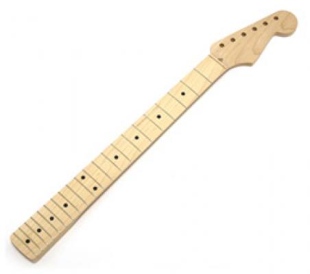 SMO-21 Allparts Unfinished 21-Fret Maple Replacement Neck for Strat