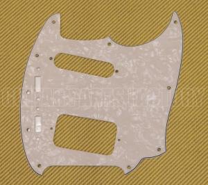 JGS-1228 WD Pearloid 3-Ply Jag-Stang Pickguard WP/B/W