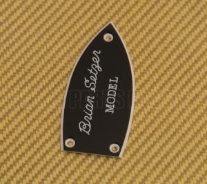 006-0903-000 Gretsch Brian Setzer Nashville Model Guitar Black Truss Rod Cover 