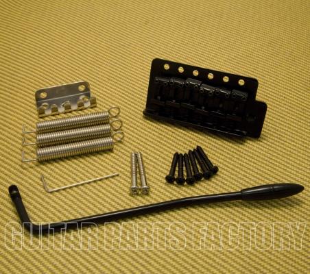 SB-5212-B Black Tremolo Bridge Kit for Import Mexican & Squier Strat®