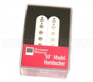 11101-01-W4c Seymour Duncan '59 Neck Humbucker  SH-1n-WHITE-4-CON 