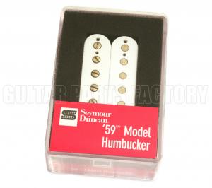 11101-05-W4c Seymour Duncan White SH-1b'59 4-Conductor Humbucker Pickup