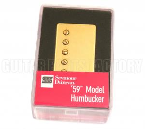 11101-05-Gc4c Seymour Duncan '59 Bridge Humbucker Gold Cover SH-1b