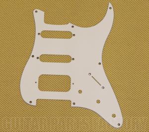 006-2456-001 Squier Affinity Strat 8-Hole Parchment 3-Ply HSS Pickguard 0062456001