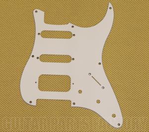 006-2456-000 Fender Squier Affinity Strat 8-Hole White 3-Ply HSS Pickguard 