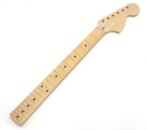 LMO Allparts Unfinished Big Headstock Maple Strat Neck