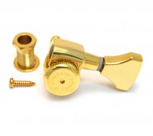 6GL0G-BS (1) Hipshot Grip-Lock Gold Bass Side Guitar Tuner