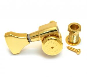 6GL0G-TS 1 Hipshot Grip-Lock Gold Treble Side Guitar Tuner