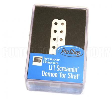 11205-28-W Seymour Duncan SLSD-1b Li'l Screamin' Demon White Bridge Pickup Strat