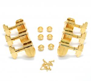 150G Grover Imperial 3+3 Gold Guitar Tuning Machines for Jazz/Archtop Guitar
