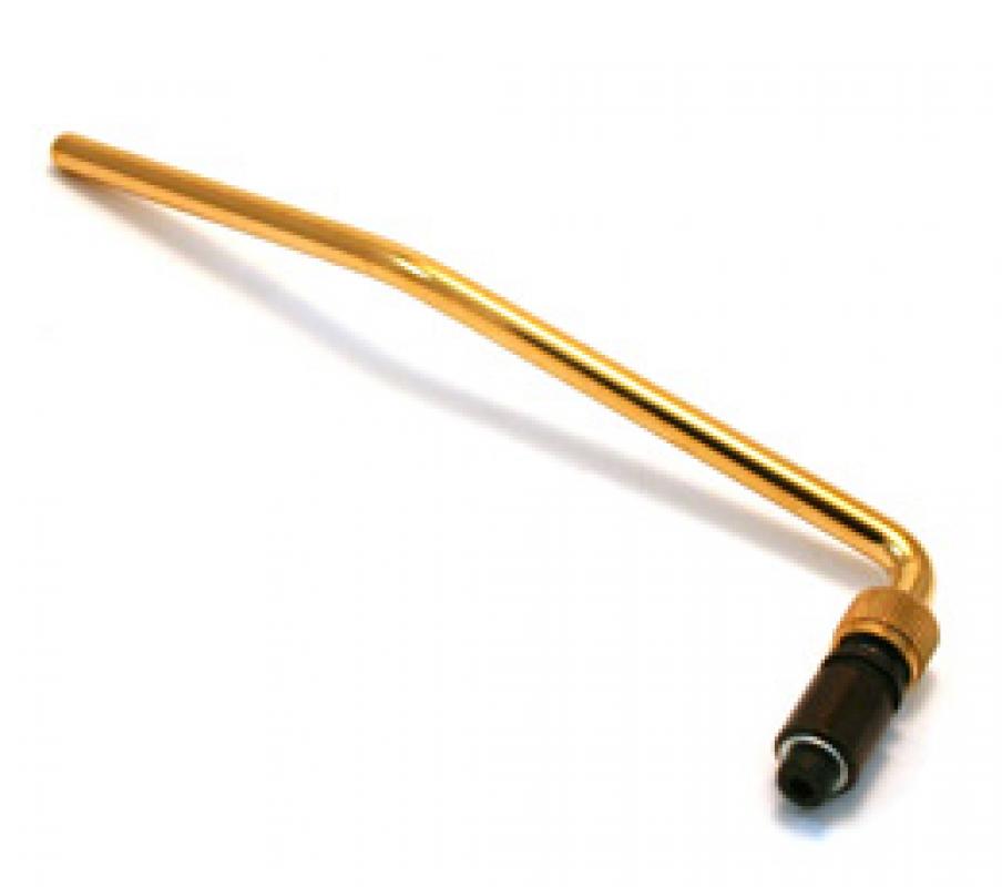 Floyd Rose Tremolo Arm – Schiebemechanismus, Goldfarben Satiniert, Für Original-Floyd-Rose-Systeme