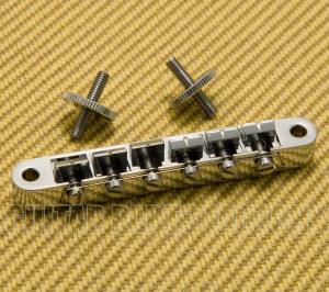 ABR-BM002C Chrome ABR TOM Tune-O-Matic Tunematic Guitar Bridge 52mm