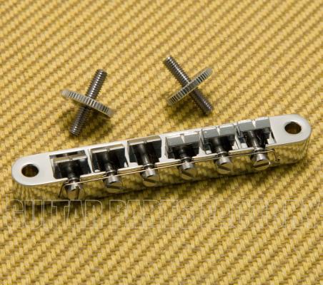 ABR-BM002C Chrome ABR TOM Tune-O-Matic Tunematic Guitar Bridge 52mm