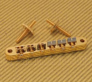 GB-2503-002 Gold ABR Style Tune-o-matic Gibson Epi Guitar Bridge
