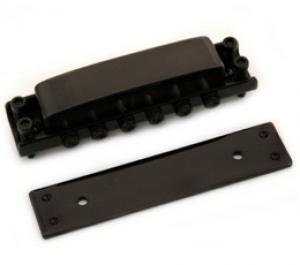 GB-0515-003 Black Covered Tunematic Guitar Bridge for Ric Rickenbacker