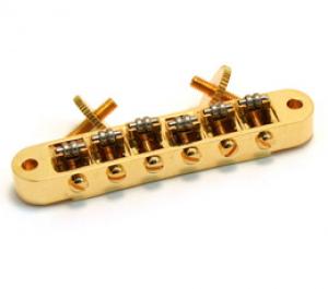 GOLD VINTAGE STYLE ROLLER TUNEMATIC BRIDGE