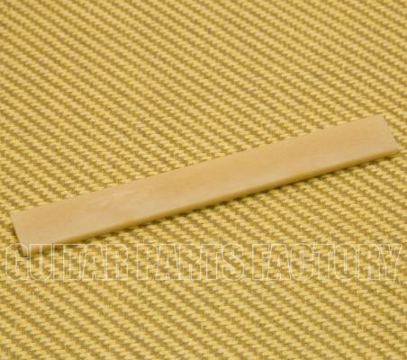 BS-C-L Extra Long Camel Bone Acoustic Guitar Saddle Blank