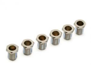 005-8820-049 6 Fender/Schaller Guitar Chrome Tuner Key American Series Bushings 0058820049