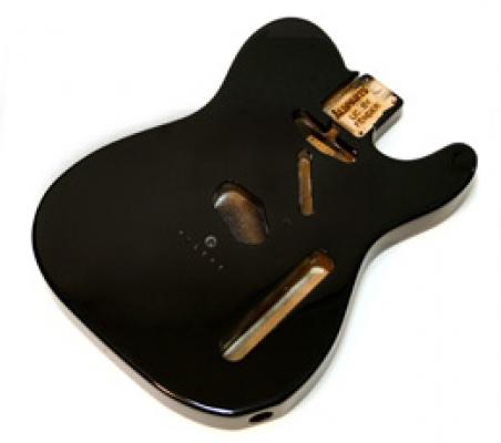 TBF-BK Black Finished Replacement Body for Telecaster Guitar