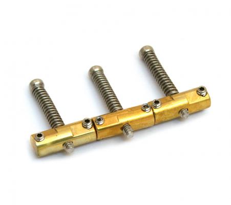 41001-B Set of 3 Hipshot Brass Compensator Saddles for Tele