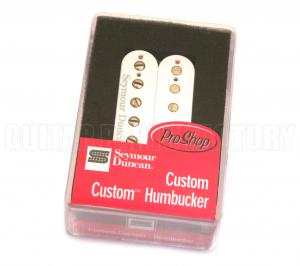 11102-70-W Seymour Duncan Custom Custom White Humbucker Bridge Pickup SH-11-White