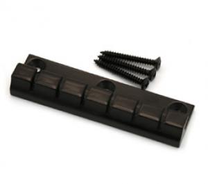 ATP-6-B Black 6-String Anchor Style Tailpiece for Guitar