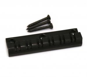 ATP-12-B Black Plated Brass 12-string Anchor Type Tailpiece for Guitar 