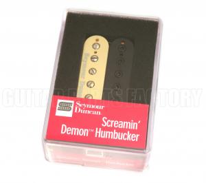 11102-80-Z Seymour Duncan Screamin' Demon Humbucker Pickup Zebra SH-12-Z