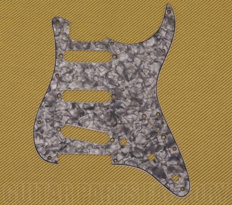 SPG62-BP Black Pearloid 11-hole Pickguard for '62 Fender Stratocaster/Strat