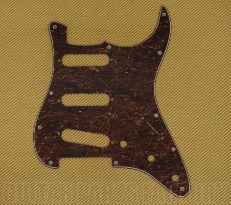 SPGST-ET 3-Ply Tortoise Pickguard For Standard 11-Hole Fender Strat