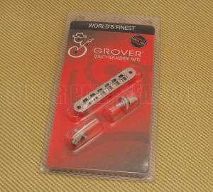 520N Grover Nickel Nashville Tune-o-matic Guitar Bridge Retro Fits USA Gibson