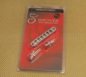 520C Grover Chrome Nashville Guitar Bridge Retrofit USA Gibson