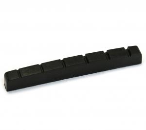 ECO-NUT-FB Slotted Black Plastic Nut for Fender