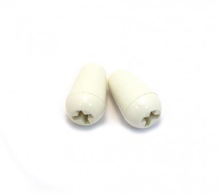 005-6253-049 (2) Genuine Fender Parchment Guitar Stratocaster/Strat Switch Tips 0056253049